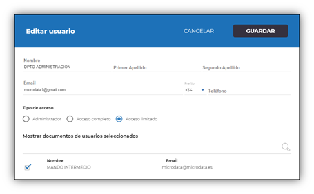 configuracion usuario firma electronica