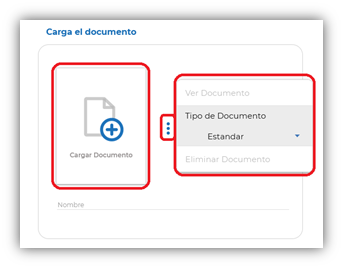 cargar documento efirma