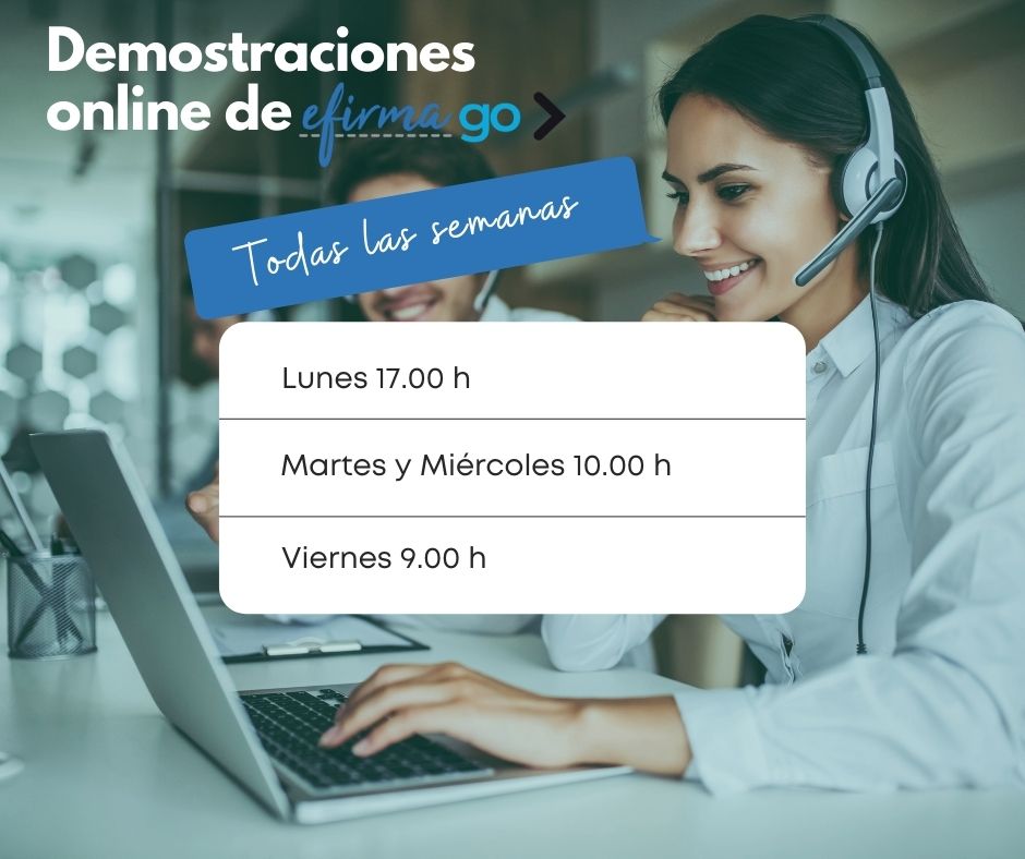 Apúntate a una demo de efirma demostracion firma electrónica